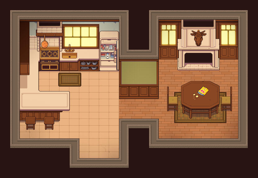 Style exploration, kitchen and dining room props.
