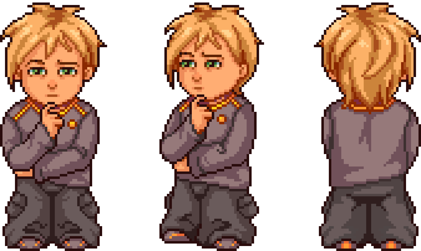 Idle Animation, 12 frames